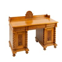 Schreibtisch Eiche – Bild 2