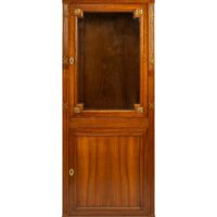 Vitrinenschrank Nussbaum – Bild 2