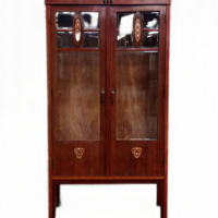 Art Deco Vitrinenschrank