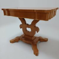 Antiker Biedermeier Salontisch Kirsche – Bild 3