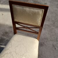 Antike Jugendstil Stühle Nussbaum – Bild 5