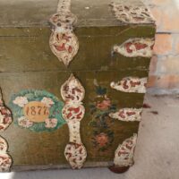 Kleine Barock Truhe – Bild 3