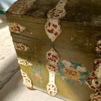Kleine Barock Truhe – Bild 2