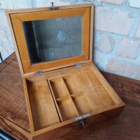 Antike Biedermeier Schminkschatulle – Bild 3