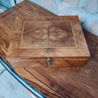 Antike Biedermeier Schminkschatulle