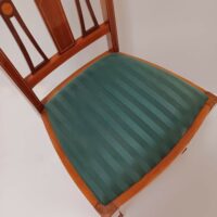 Nussbaum Jugendstil Stuhl – Bild 5
