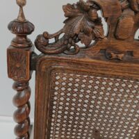 Besonderer Sessel Neorenaissance Nussbaum – Bild 4