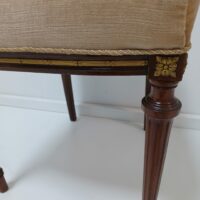 Antike Louis-Philippe Stühle Nussbaum – Bild 4