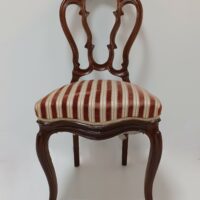 Antike Biedermeier Stühle Mahagoni – Bild 3