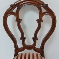 Antike Biedermeier Stühle Mahagoni – Bild 4