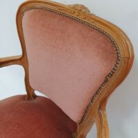 Antiker Louis-Philippe Armlehnsessel – Bild 3