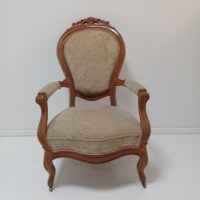 Antiker Sessel Kirsche – Bild 2