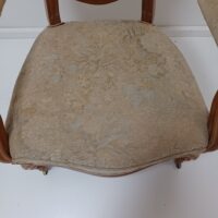 Antiker Sessel Kirsche – Bild 6