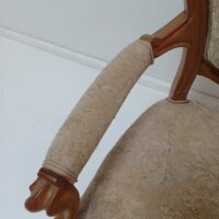 Antiker Sessel Kirsche – Bild 5