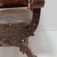 Scherensessel Neorenaissance – Bild 9
