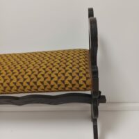 Seltene kleine antike Sitzbank – Bild 4