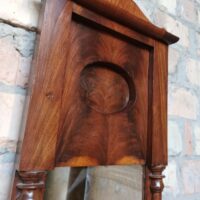 Schöner Biedermeier Spiegel Mahagoni – Bild 2