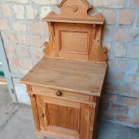 Antiker Gründerzeit Beistellschrank – Bild 4