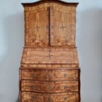 Antiker Aufsatzschreibschrank
