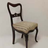 Antiker Louis-Philippe Stuhl Mahagoni