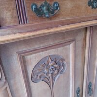 Antiker Jugendstil Vertiko – Bild 4
