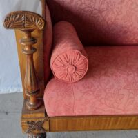 Antikes Biedermeier Sofa Mahagoni – Bild 3