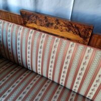 Mahagoni Biedermeier Sofa – Bild 2