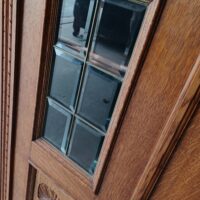 Jugendstil Vitrinenschrank – Bild 3