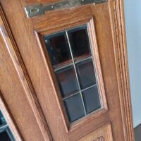 Jugendstil Vitrinenschrank – Bild 4