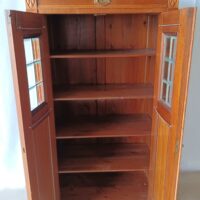 Jugendstil Vitrinenschrank – Bild 6