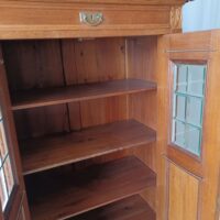 Jugendstil Vitrinenschrank – Bild 8