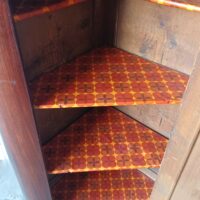 Biedermeier Eckschrank – Bild 3