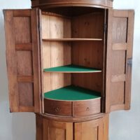 Antiker Eiche Eckschrank – Bild 3