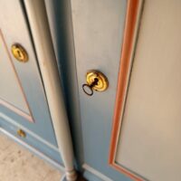 Seltener Biedermeier Hutschrank – Bild 4