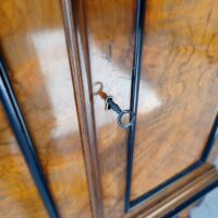 Antiker Biedermeier Salonschrank – Bild 4