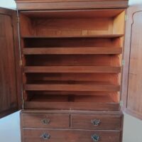 Stilvoller Jugendstil Schrank – Bild 4