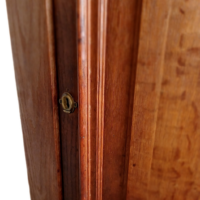 Biedermeier Eckschrank halbrund – Bild 4