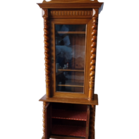 Antiker Gründerzeit Bücherschrank – Bild 3