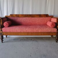 Antikes Biedermeier Sofa Mahagoni – Bild 5