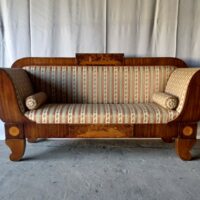Mahagoni Biedermeier Sofa