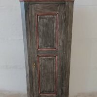 Antiker Biedermeier Eckschrank
