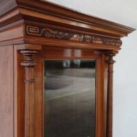 Gründerzeit Vitrine Mahagoni – Bild 3