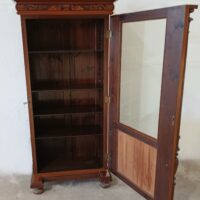 Gründerzeit Vitrine Mahagoni – Bild 5