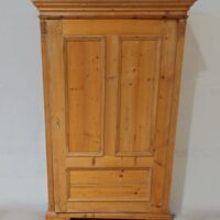 Antiker Gründerzeit Schrank Kiefer