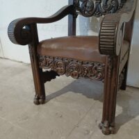 Seltener Gründerzeit Armstuhl – Bild 5