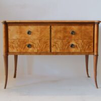 Stilvolle Art Déco Kommode Birke