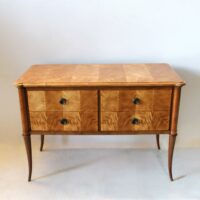 Stilvolle Art Déco Kommode Birke – Bild 2