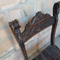 Scherenstuhl Eiche – Bild 4