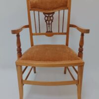 Nussbaum Armlehnstühle Jugendstil – Bild 2