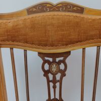 Nussbaum Armlehnstühle Jugendstil – Bild 5